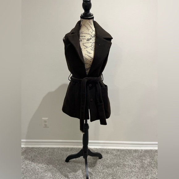 Marciano wool belted vest. Never been worn. - Picture 1 of 2